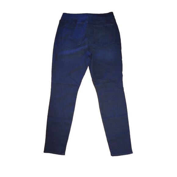 JEN7 Comfort Skinny Pull On Jegging New High Rise jeans Size 12/30 Blue MSRP $99 - Picture 4 of 8